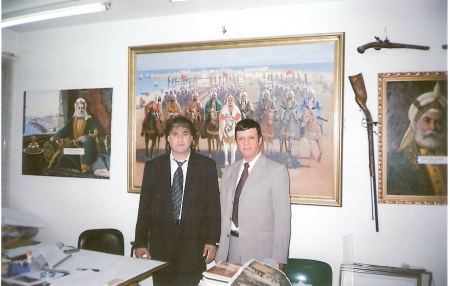 - لقاءٌ مع الفنان التشكيلي الكبير " زياد أبو السعود الظاهر " –قديم